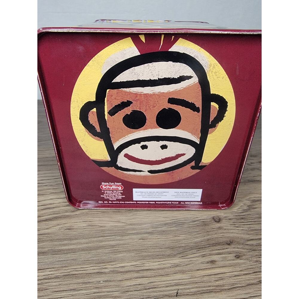 Schylling Musical Sock Monkey Jack in the Box Toy Tested Works - Picture 9 of 14